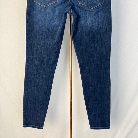 Banana Republic Skinny Ankle Jeans Dark Wash Premium Denim Women's Size 27 - Picture 14 of 14